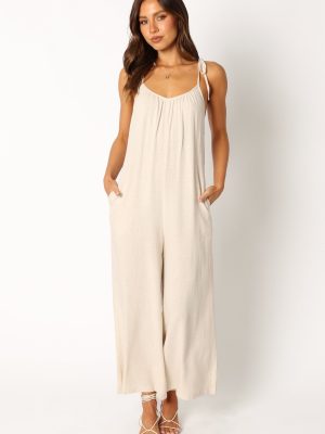 Margot Jumpsuit - Oatmeal