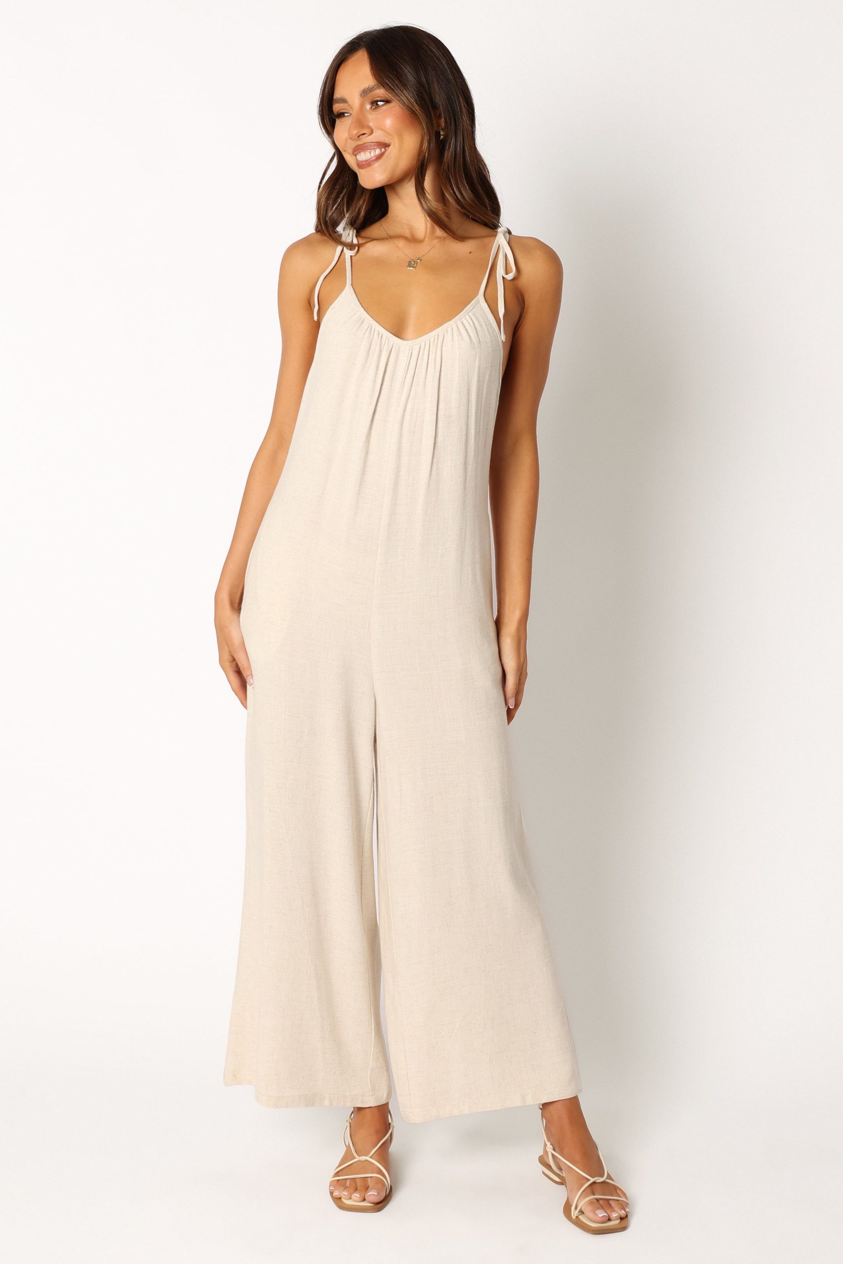 Margot Jumpsuit - Oatmeal - Image 5