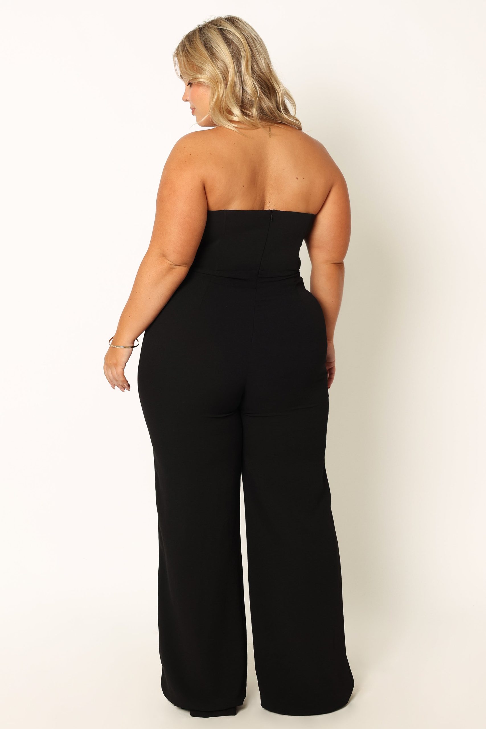 Nyla Sweetheart Jumpsuit - Black - Image 10