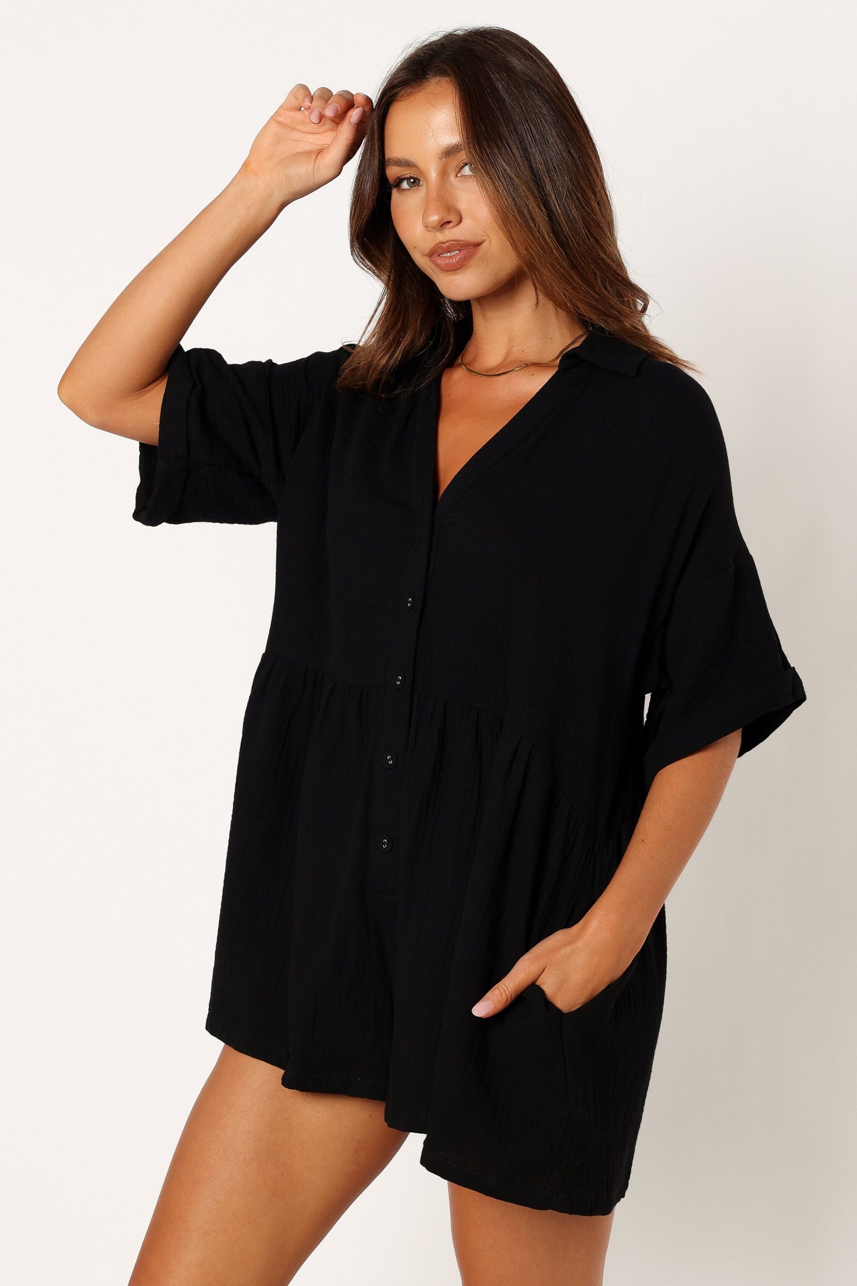 Winny Romper - Black - Image 2