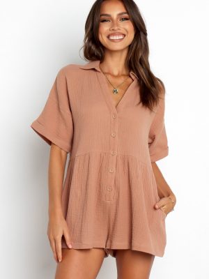 Winny Romper - Mocha