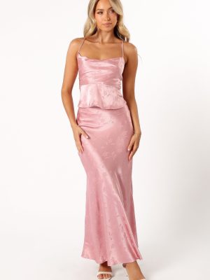 Belle Two Piece Set - Dusty Rose