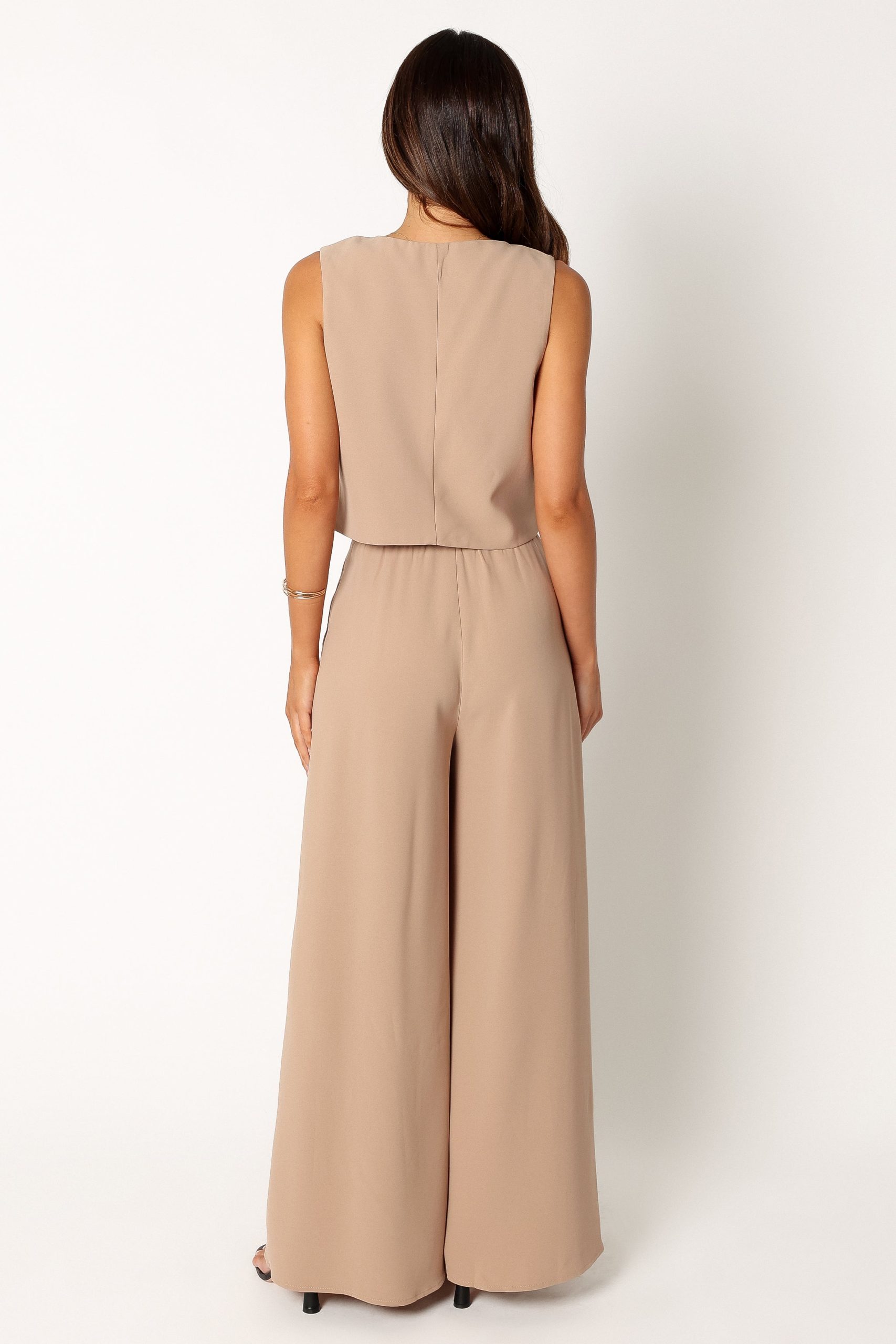 Camille Two Piece Set - Beige - Image 4