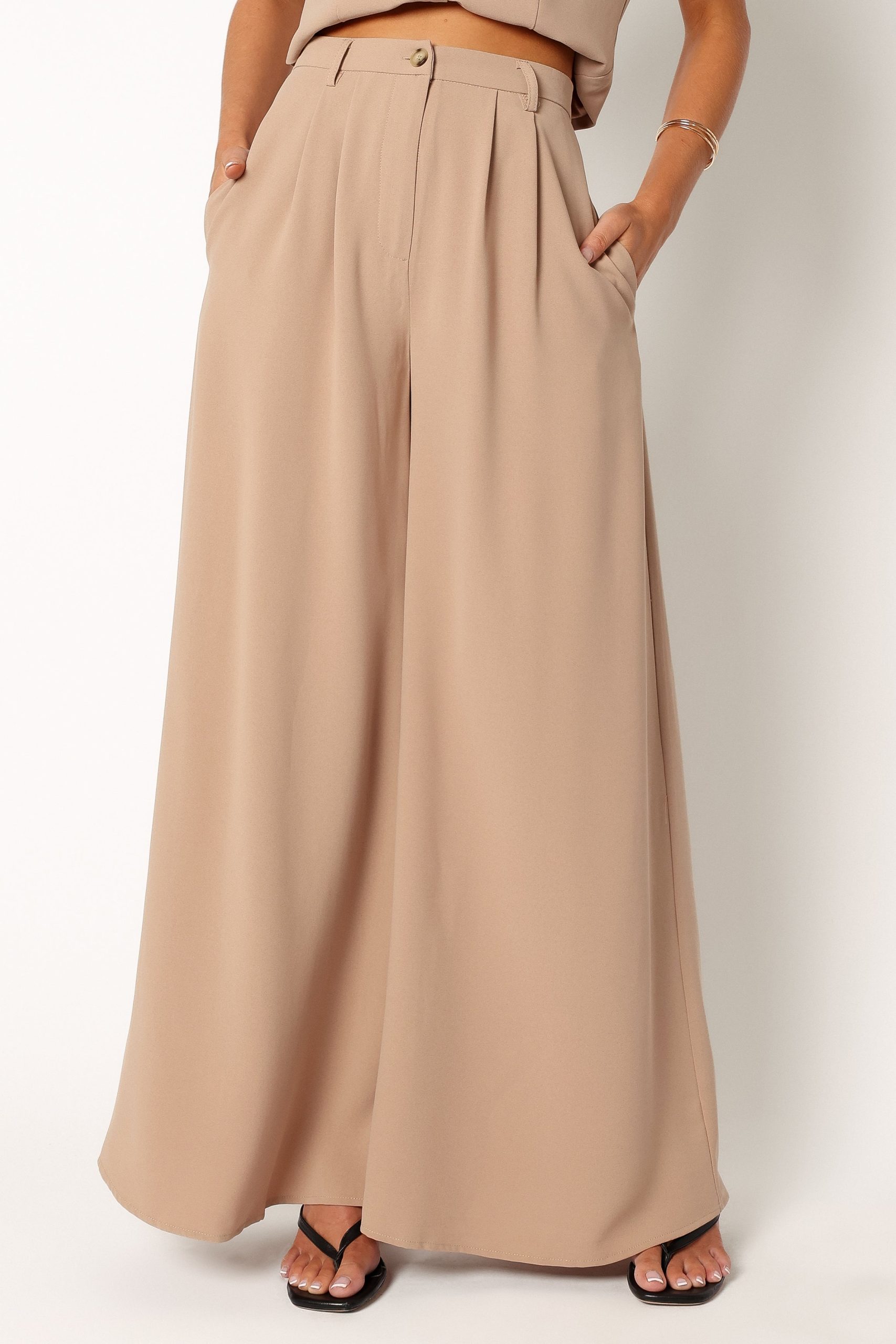 Camille Two Piece Set - Beige - Image 8