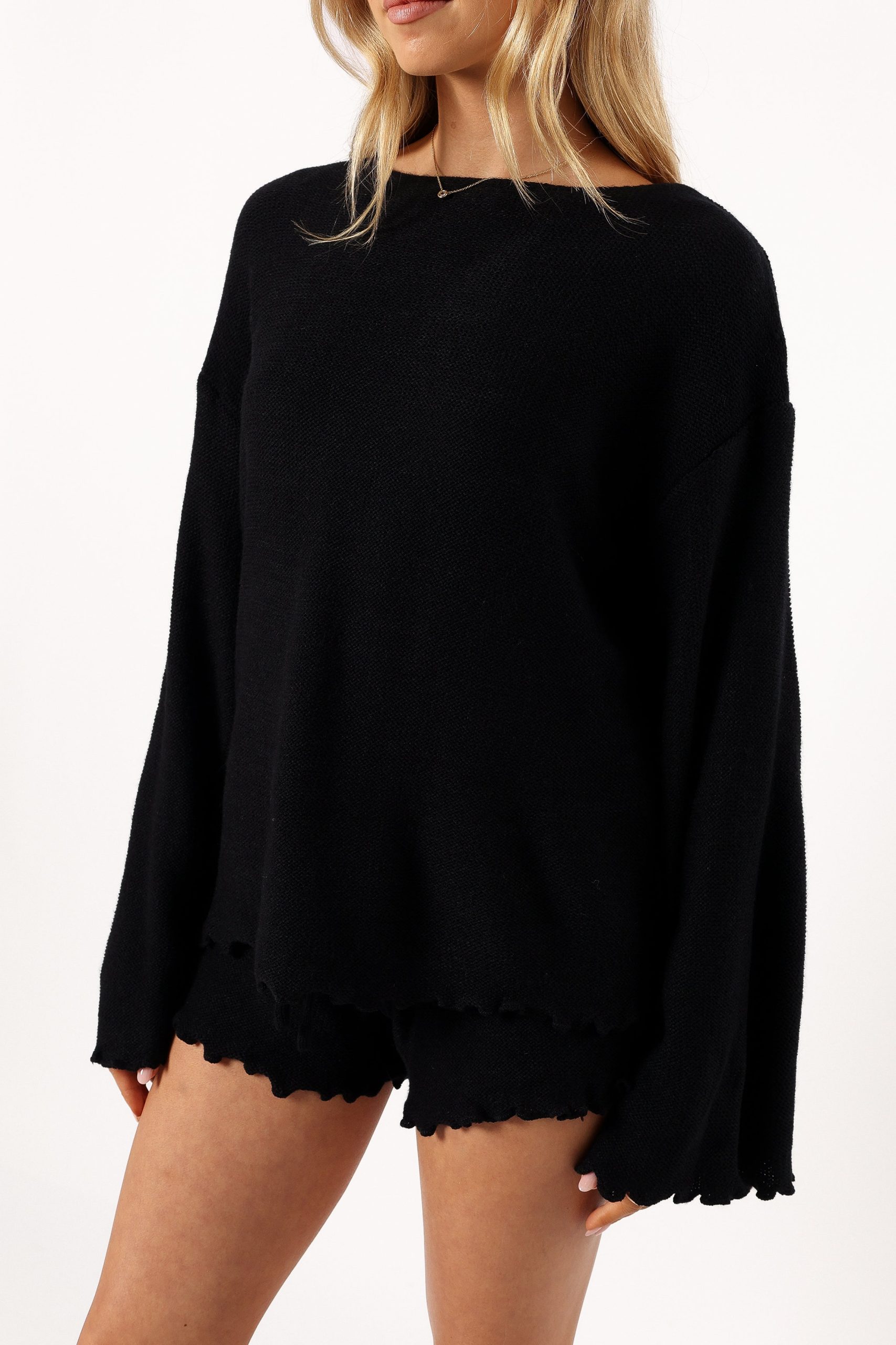 Christina Knit Set - Black - Image 6