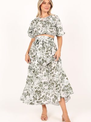 Delilah Set - Green Floral