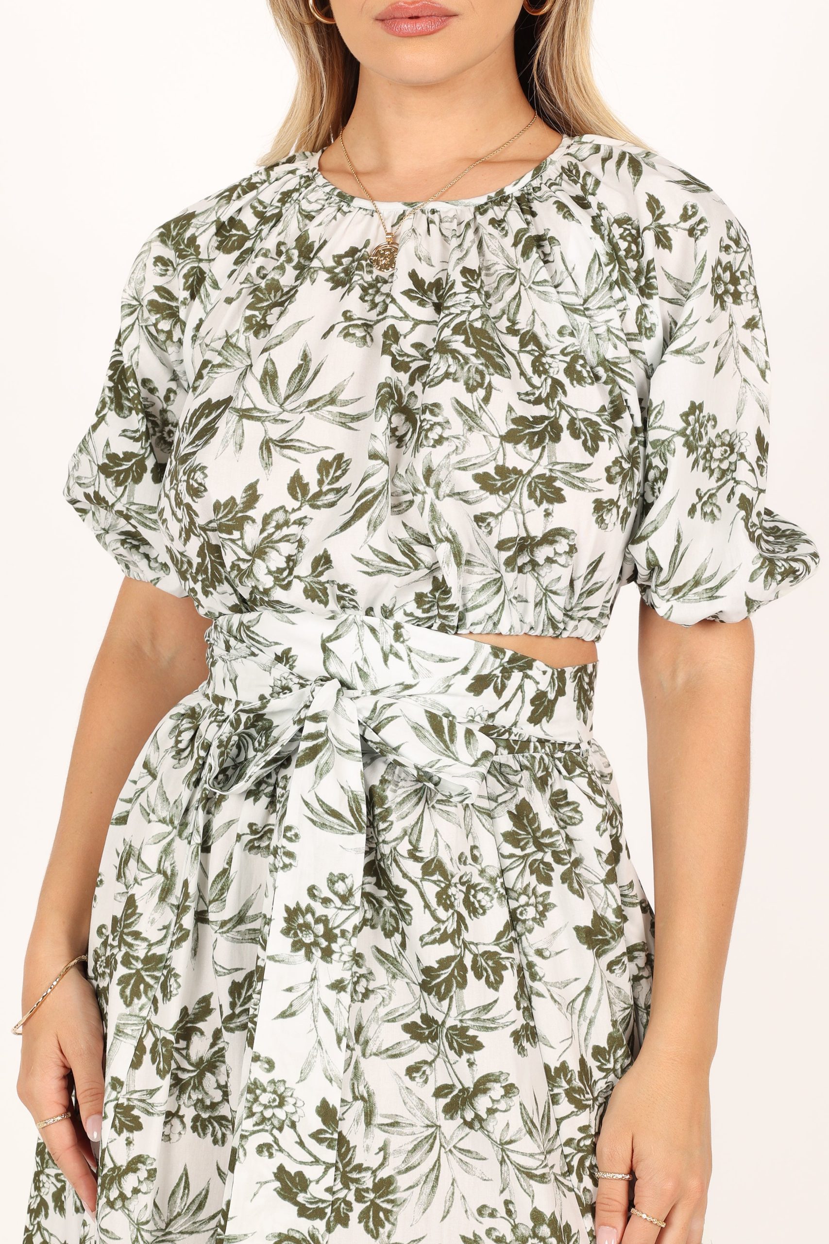 Delilah Set - Green Floral - Image 6