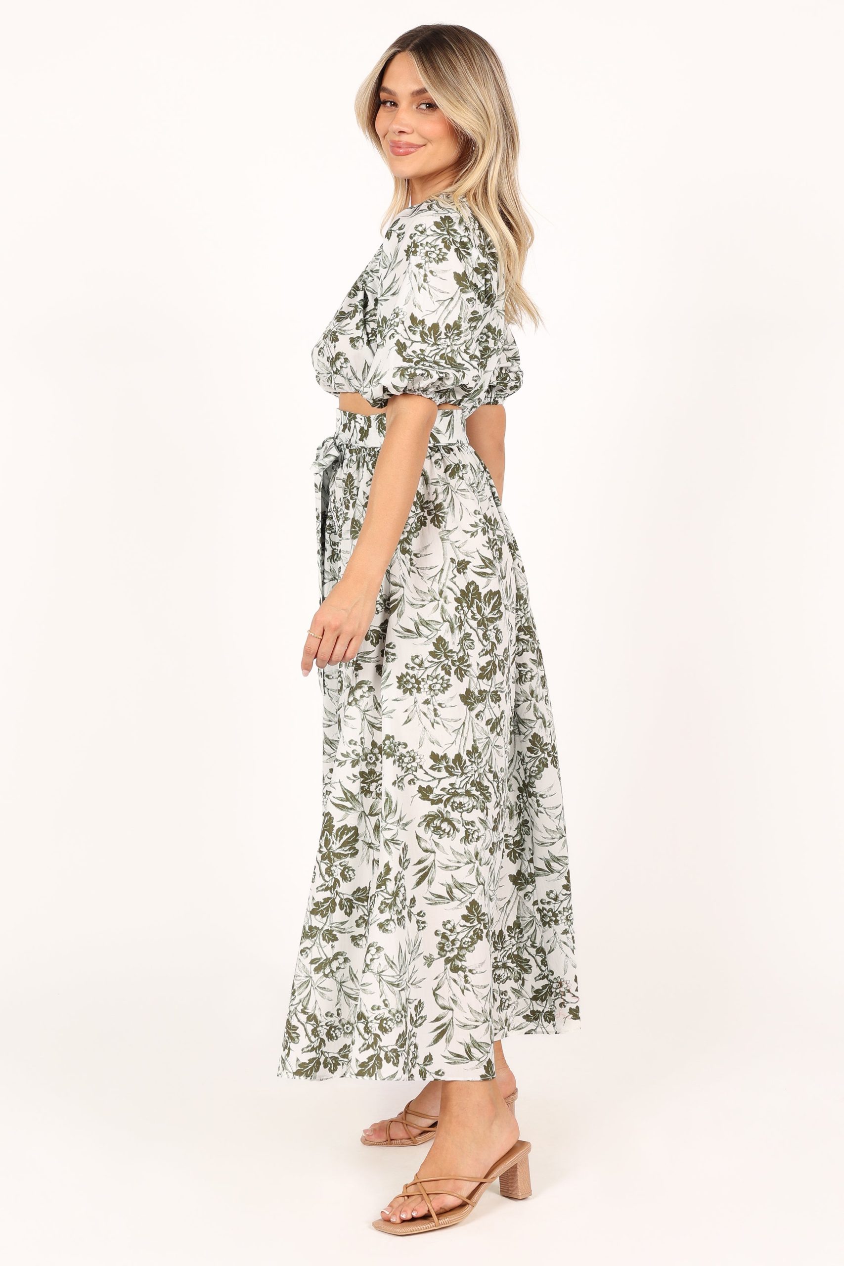 Delilah Set - Green Floral - Image 7