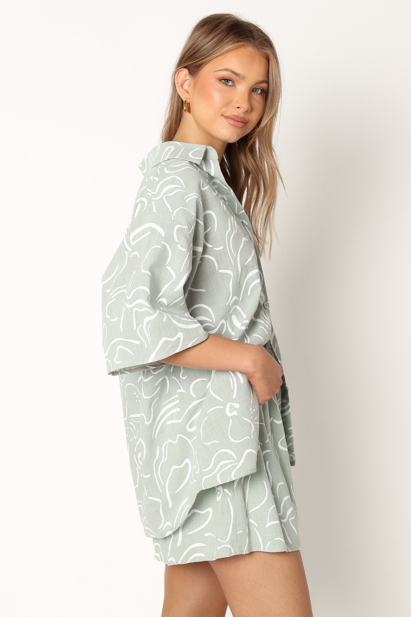 Fiorelli Short Set - Sage - Image 4