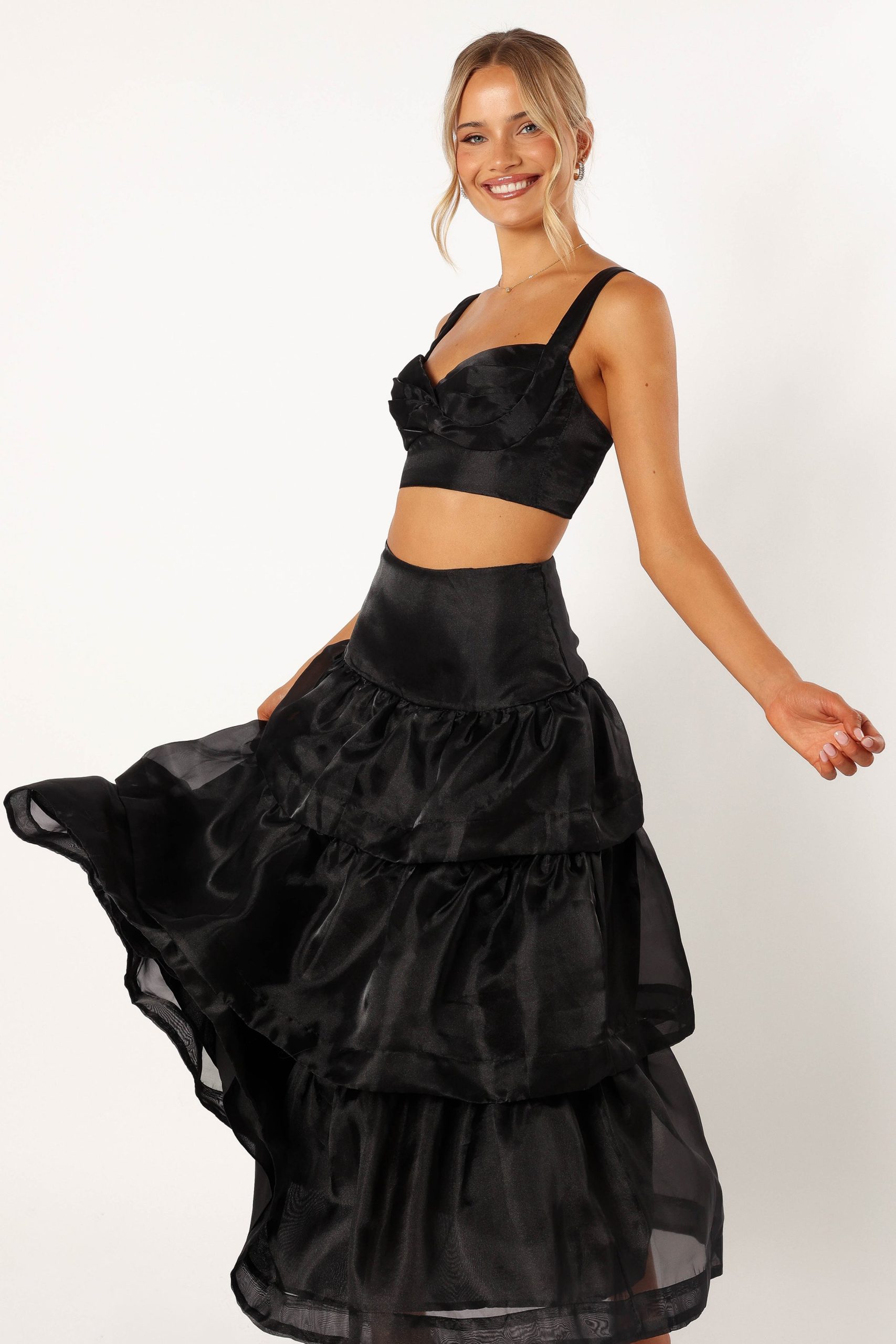 Florence Skirt Set - Black - Image 3