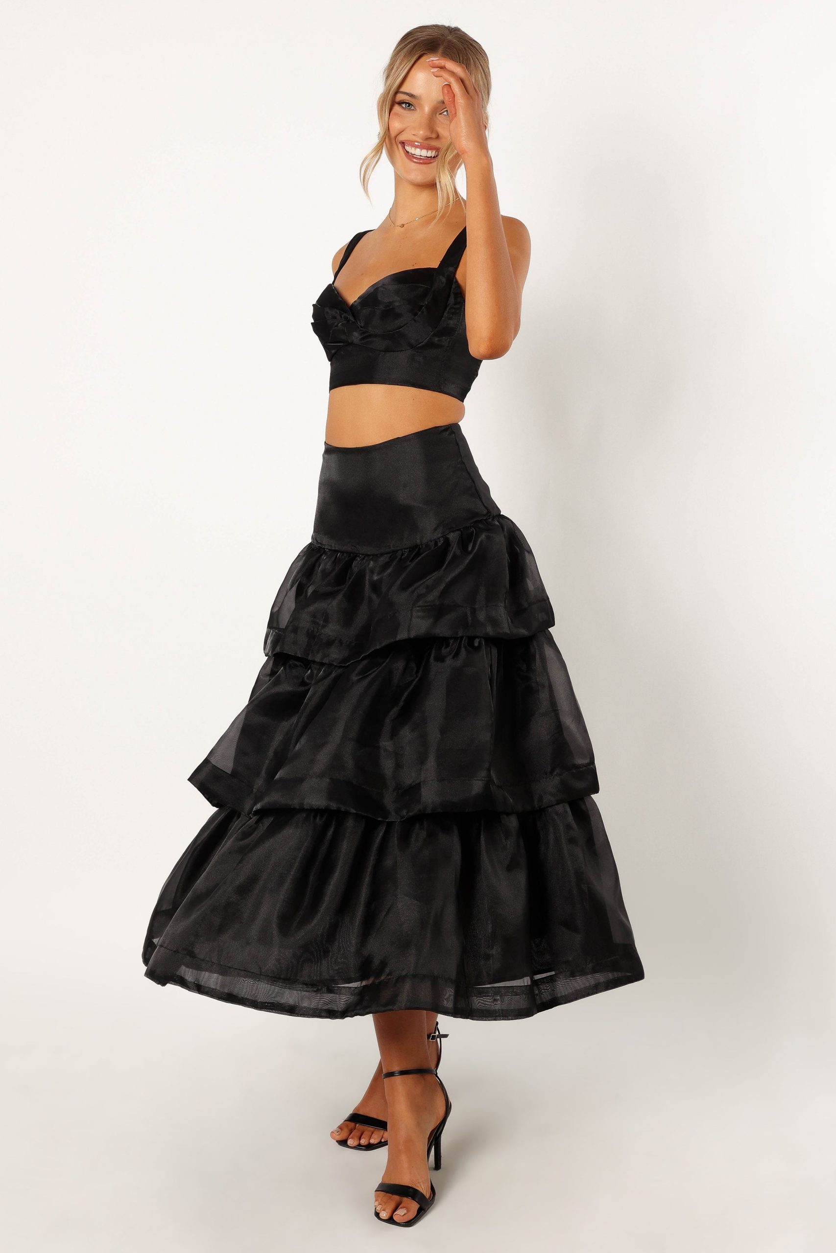 Florence Skirt Set - Black - Image 4
