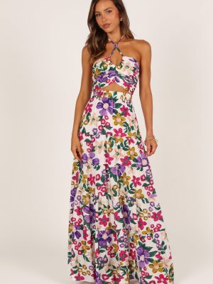 Kari Halter Top Set - Floral