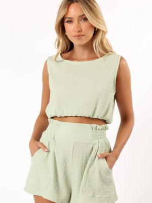 Kylie Short Set - Mint Green