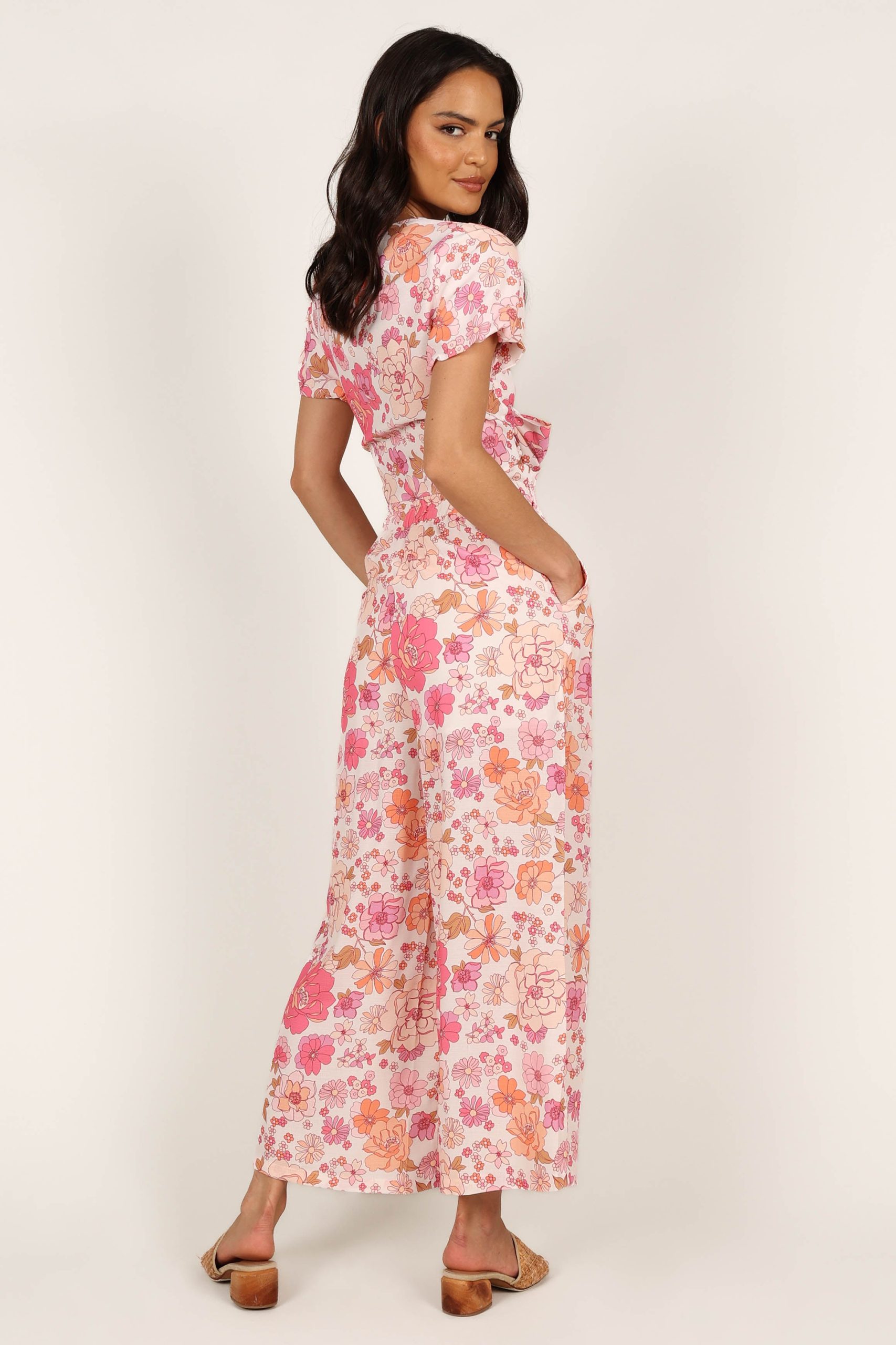 Matilda Top & Pant Set - Pink Floral - Image 7