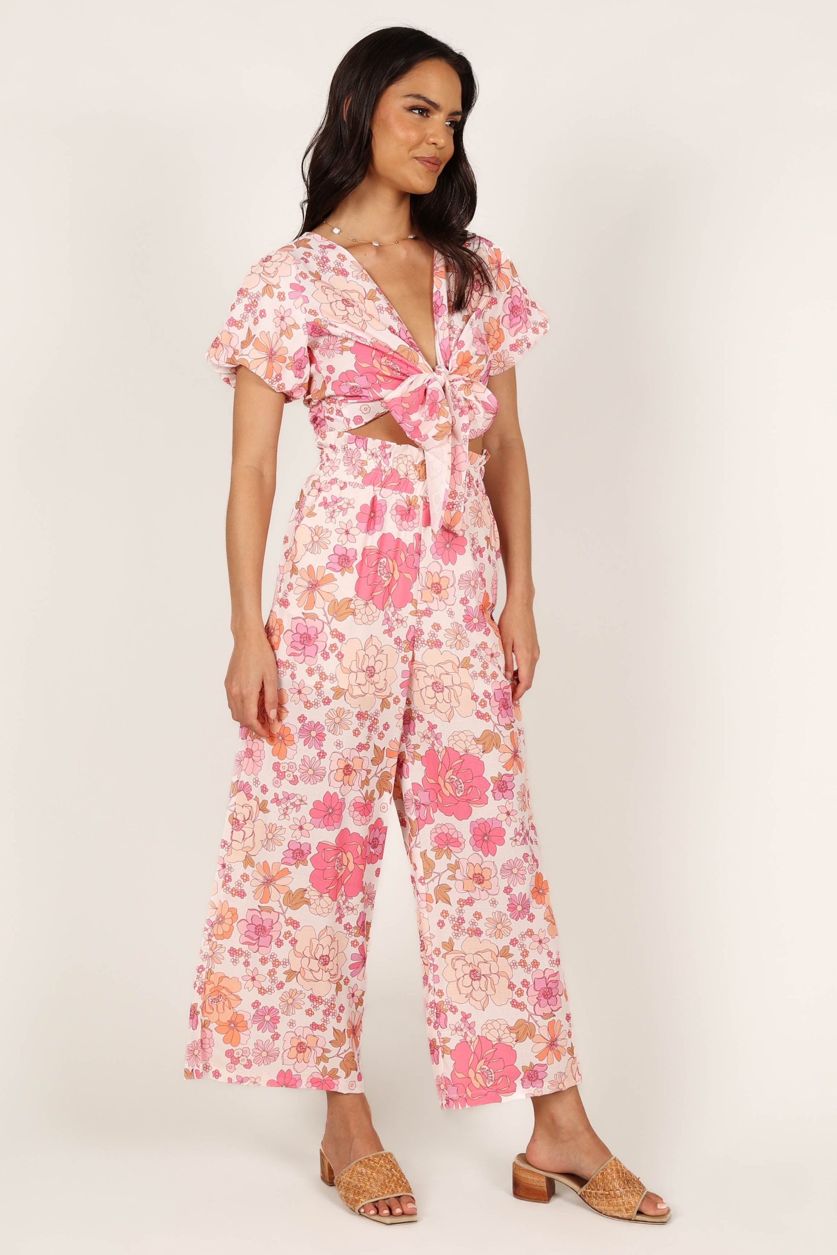 Matilda Top & Pant Set - Pink Floral - Image 9