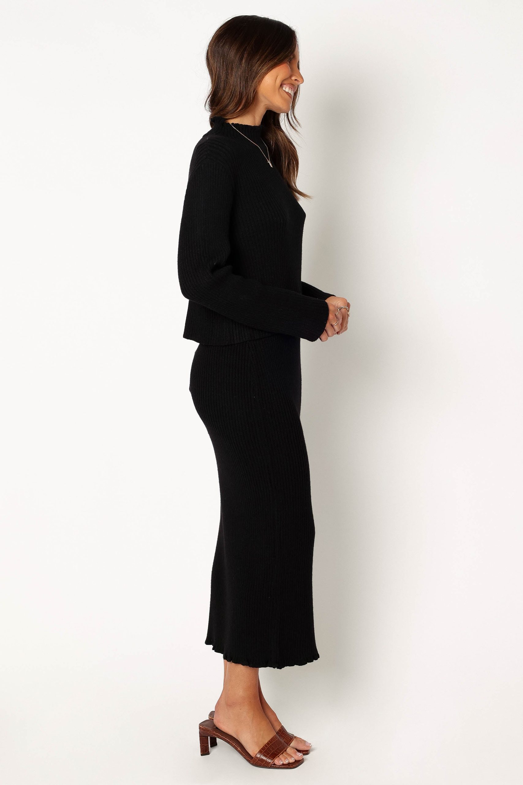 Payton Knitted Set - Black - Image 10