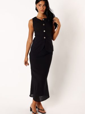 Peter Two Piece Set - Black