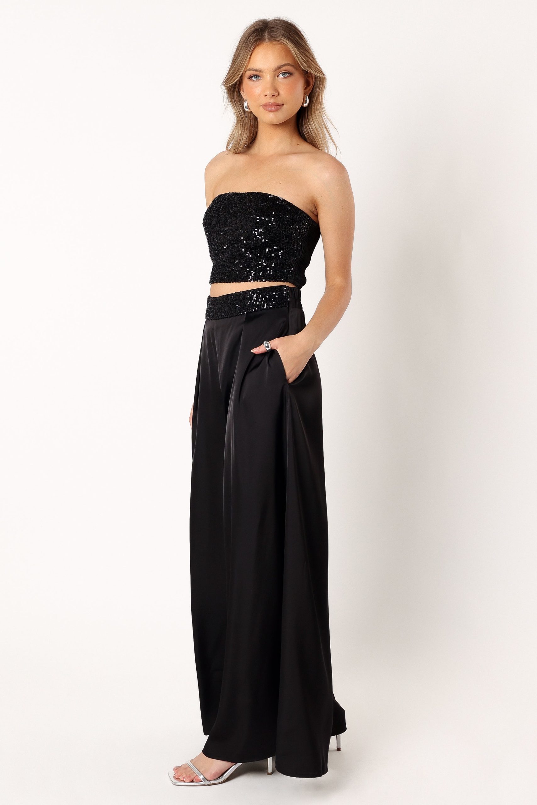 Sallyanne Two Piece Set - Black - Image 2