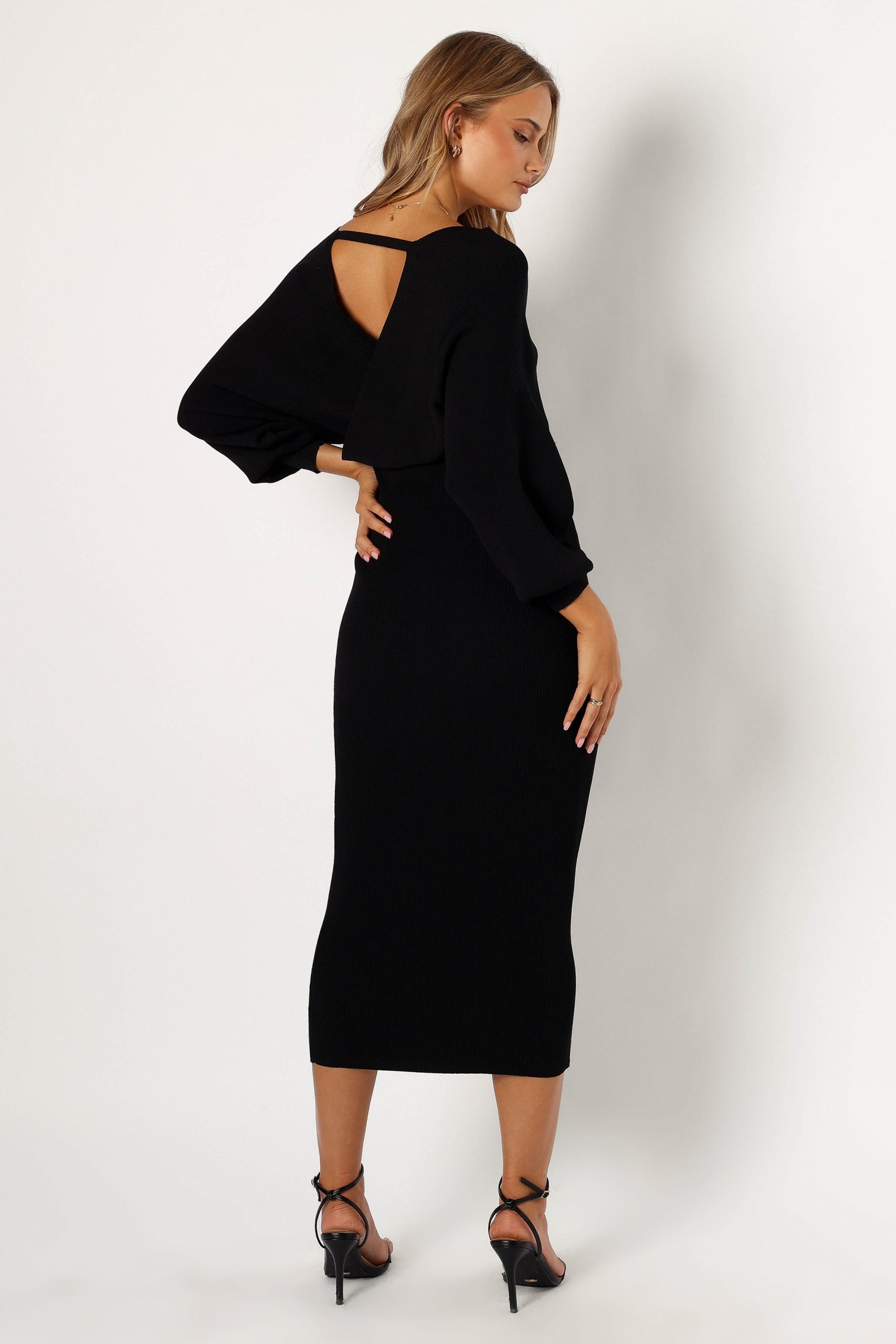 Sharnie Knitted Set - Black - Image 4