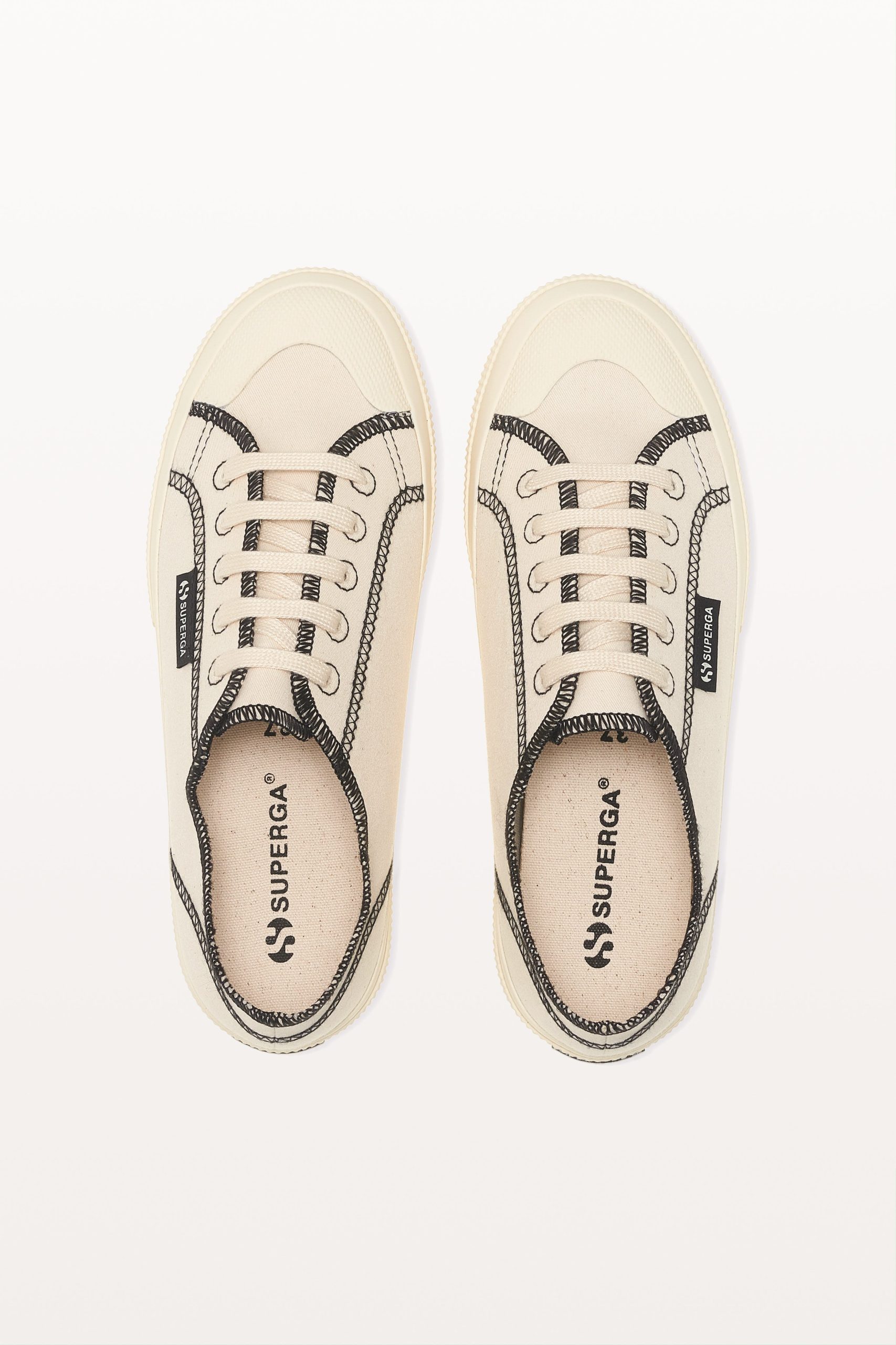 2294 Drill Overlock Stitching - Raw Off White - Image 4