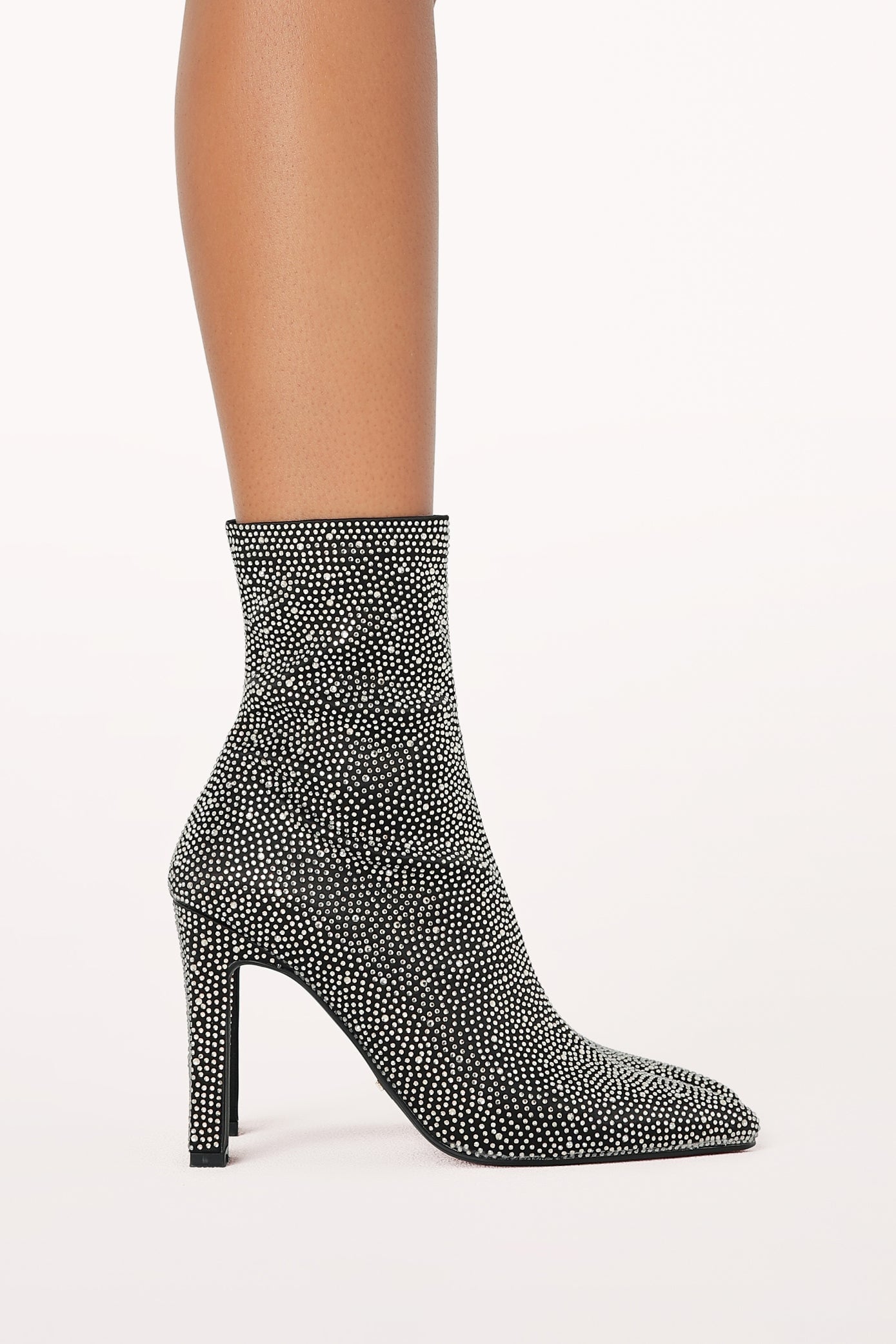 Brittany Ankle Boot - Black Rhinestone - Image 2