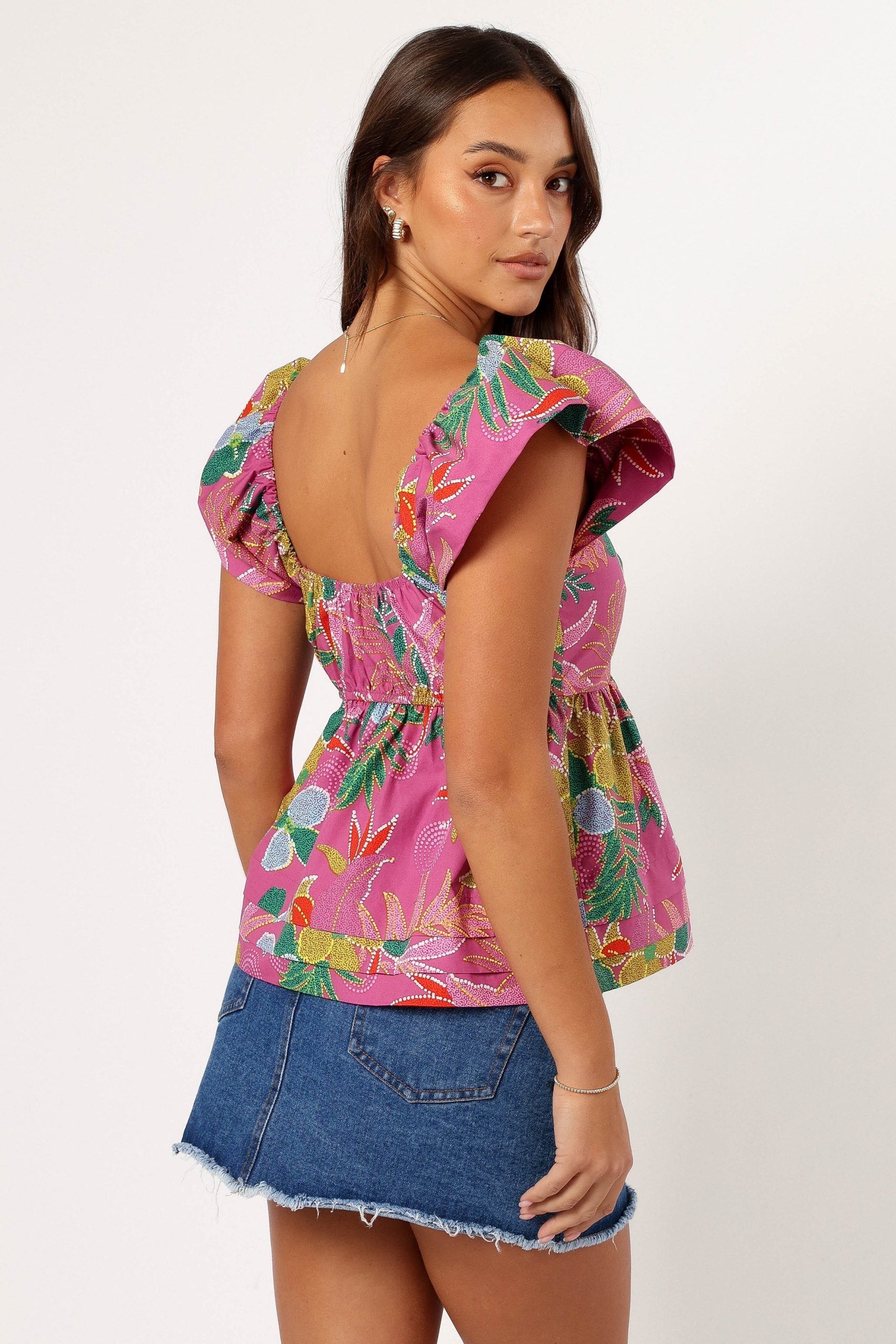 Annalise Top - Pearly Purple - Image 4