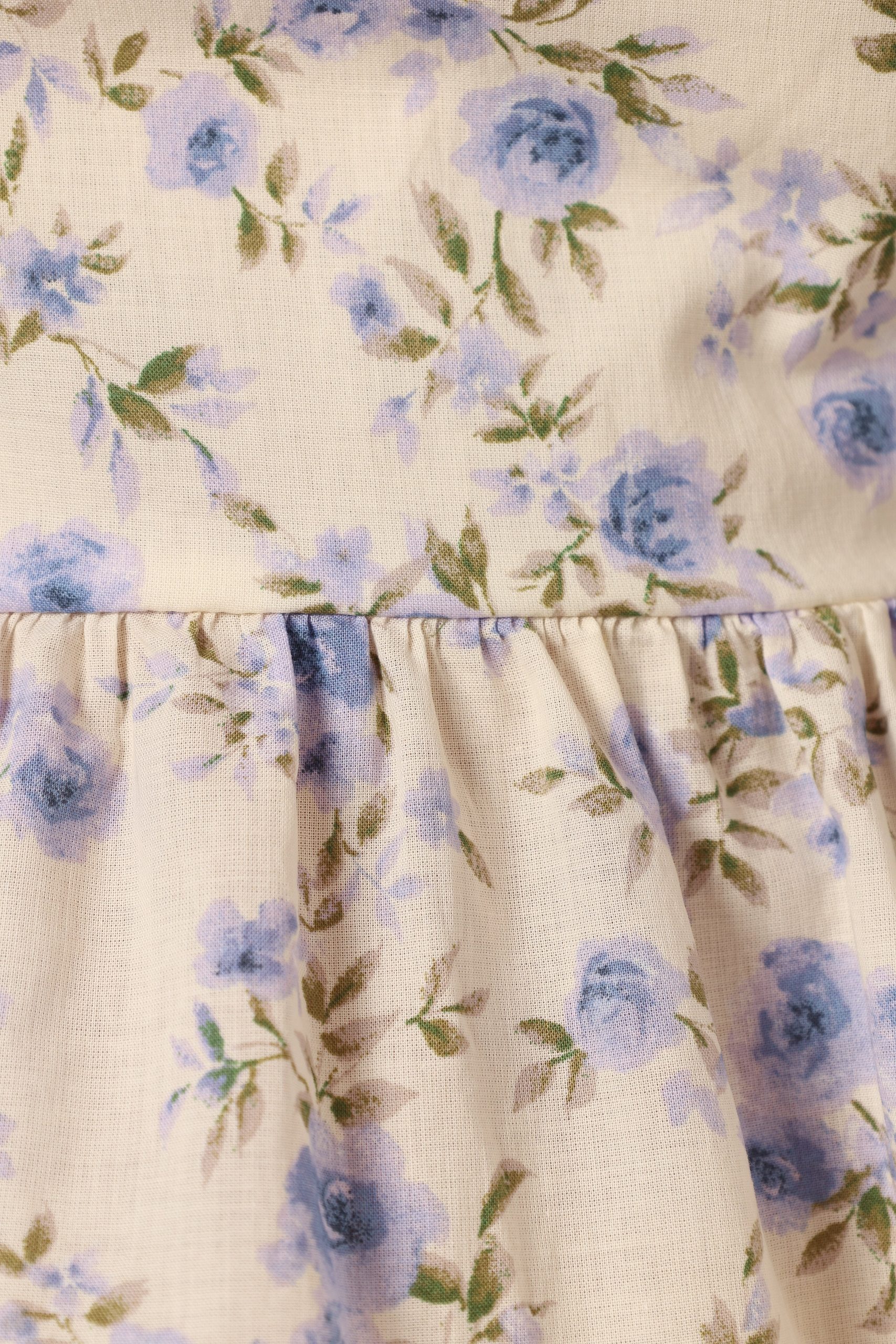 Celia Top - Ivory Blue - Image 7