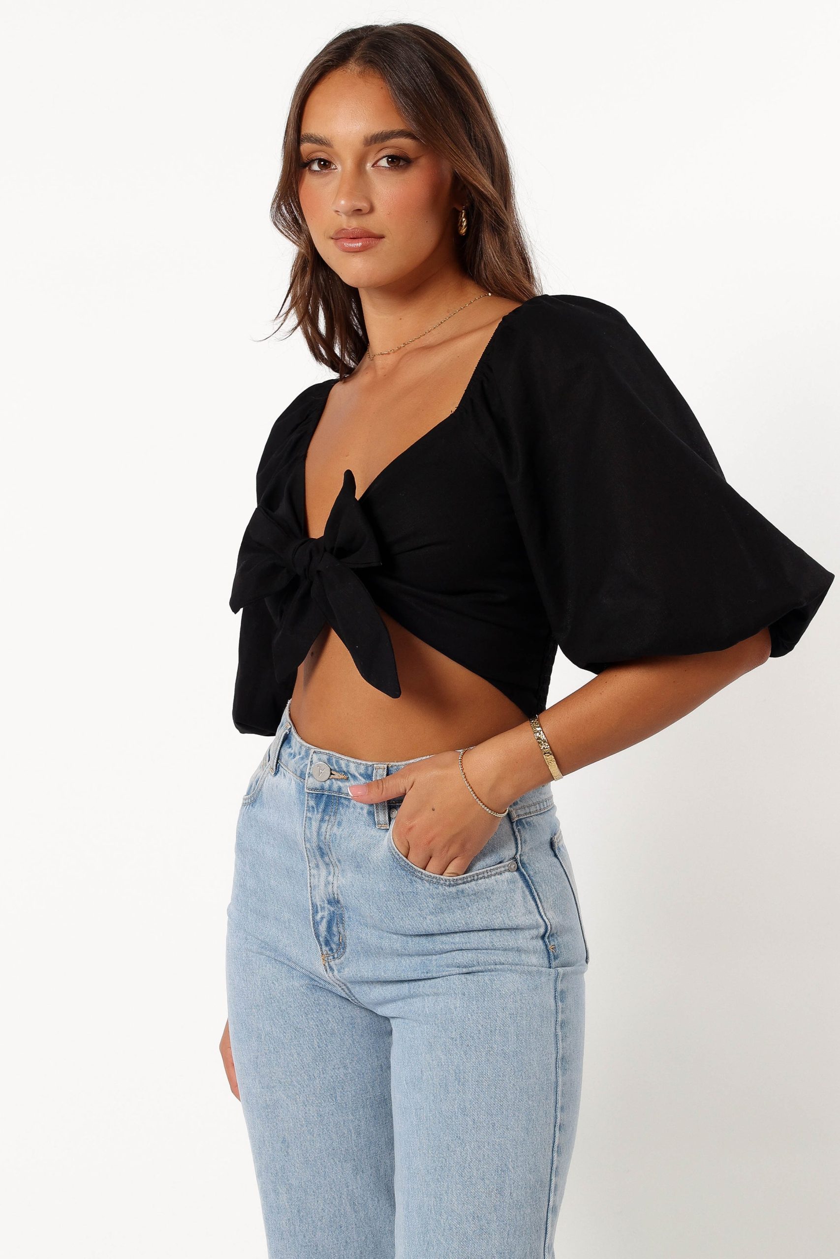 Celine Top - Black - Image 6
