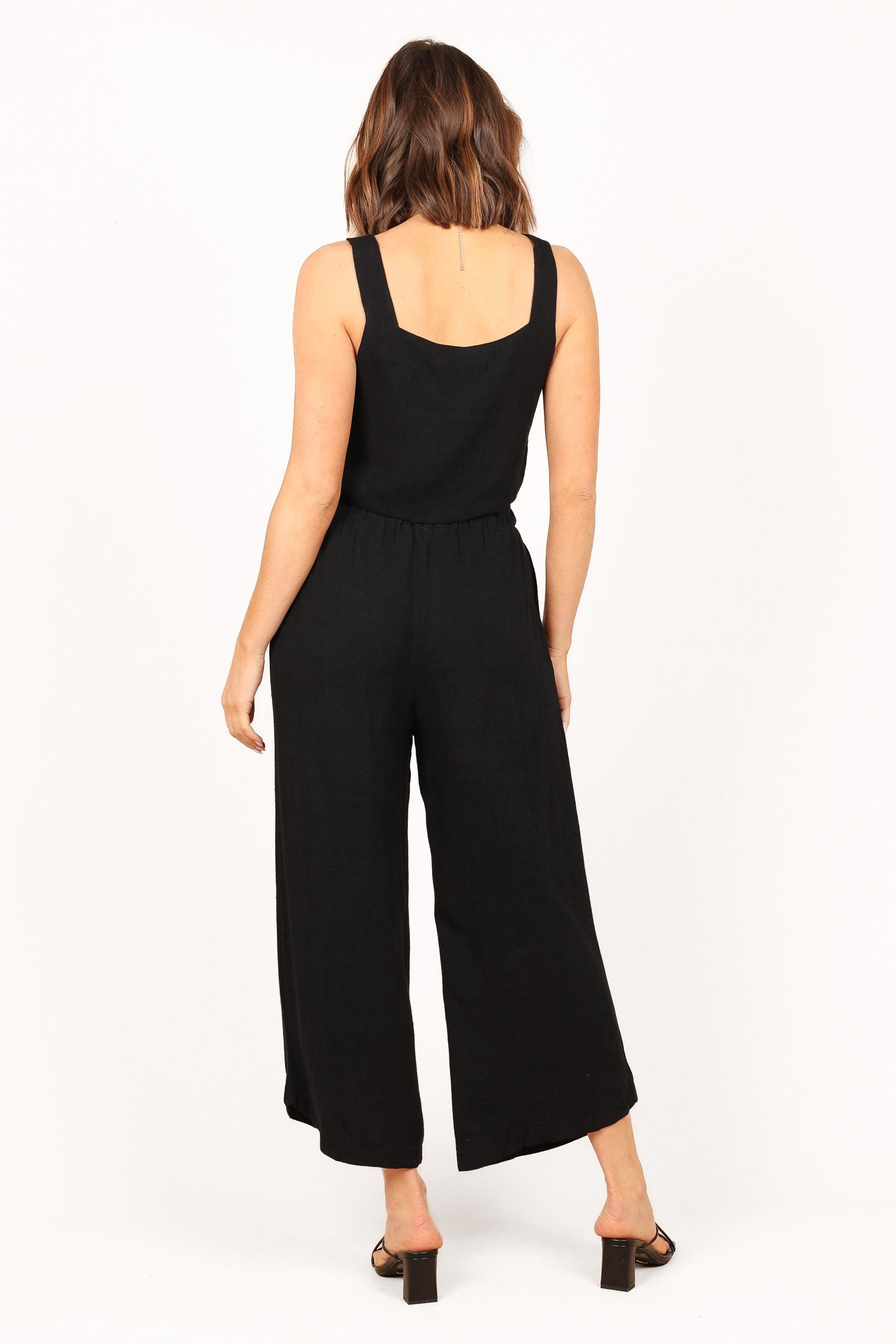 Eleanor Cropped Top - Black - Image 4