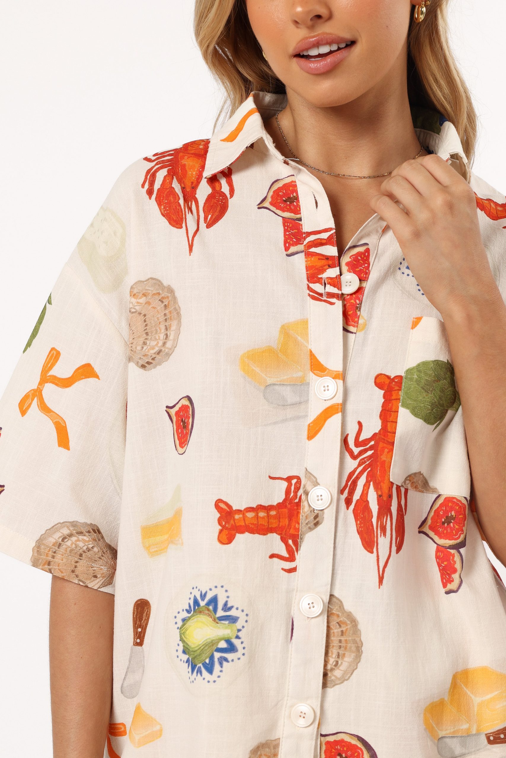 Hampton Top - Cream Multi - Image 4