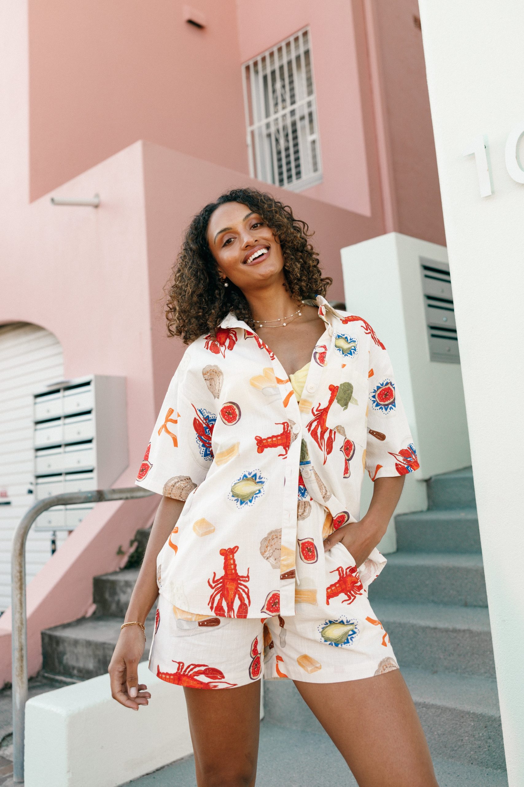 Hampton Top - Cream Multi - Image 2