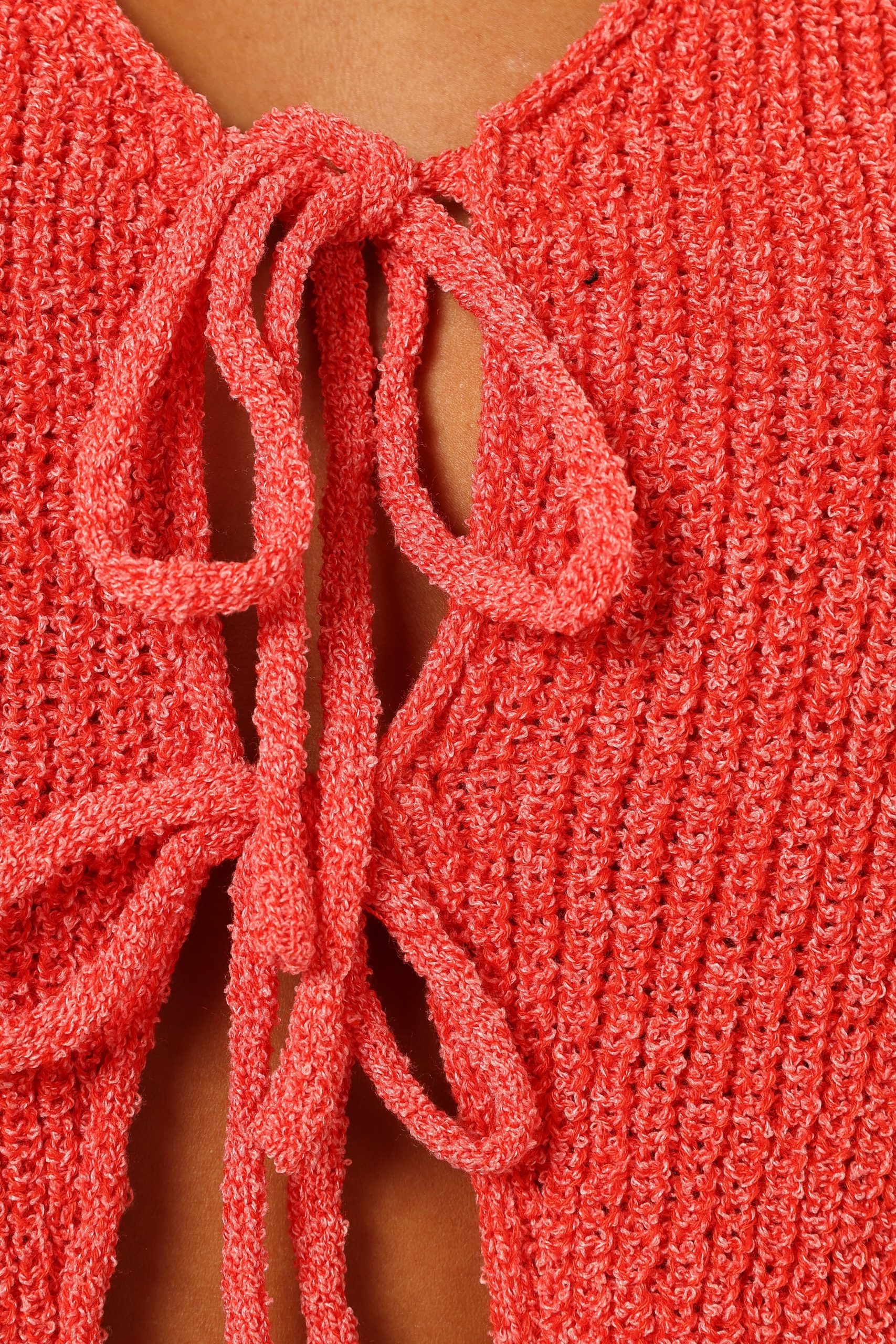 Kendall Knit Top - Red - Image 8