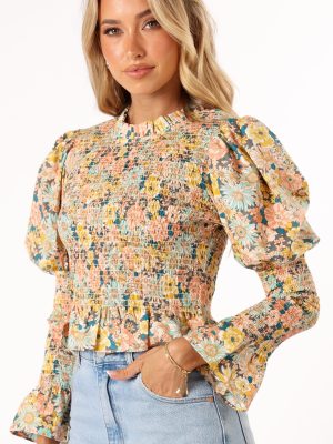 Novah Long Sleeve Top - Floral