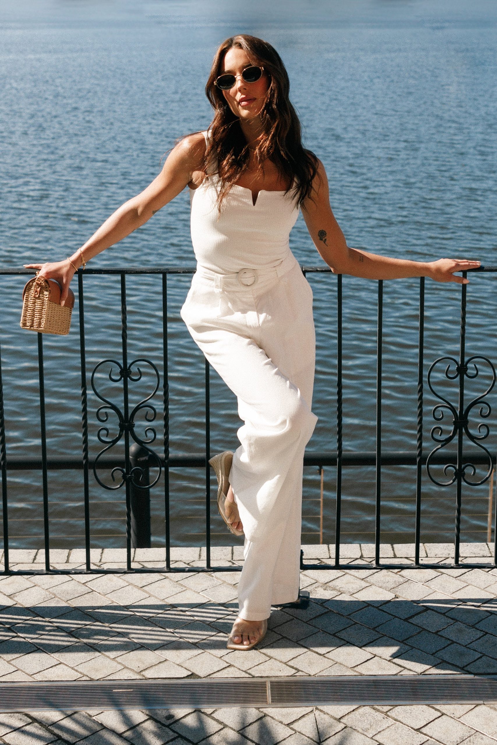 Santina Top - White - Image 2