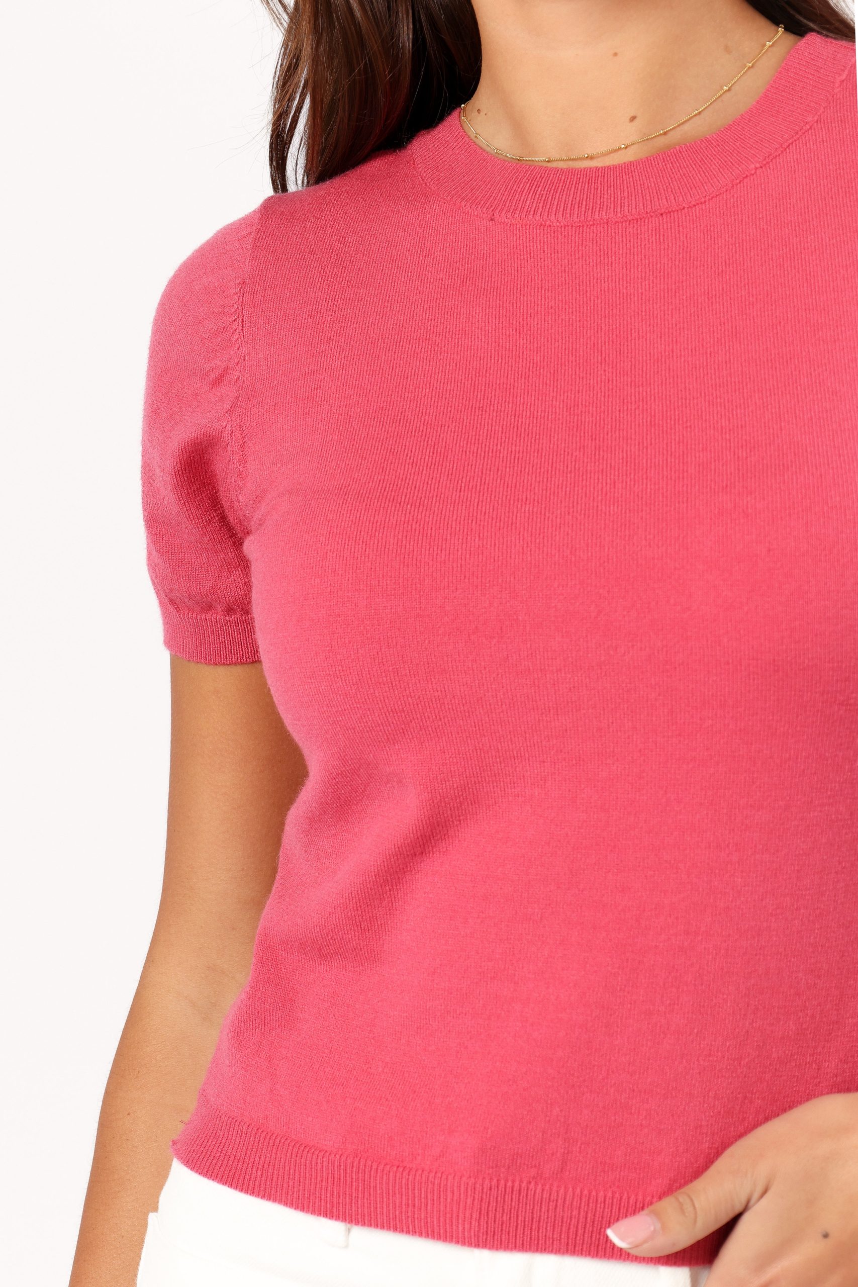 Shannon Bow Top - Fuchsia - Image 7